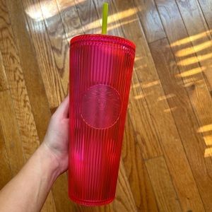 Pink Venti 24 oz Starbucks cold cup nwt